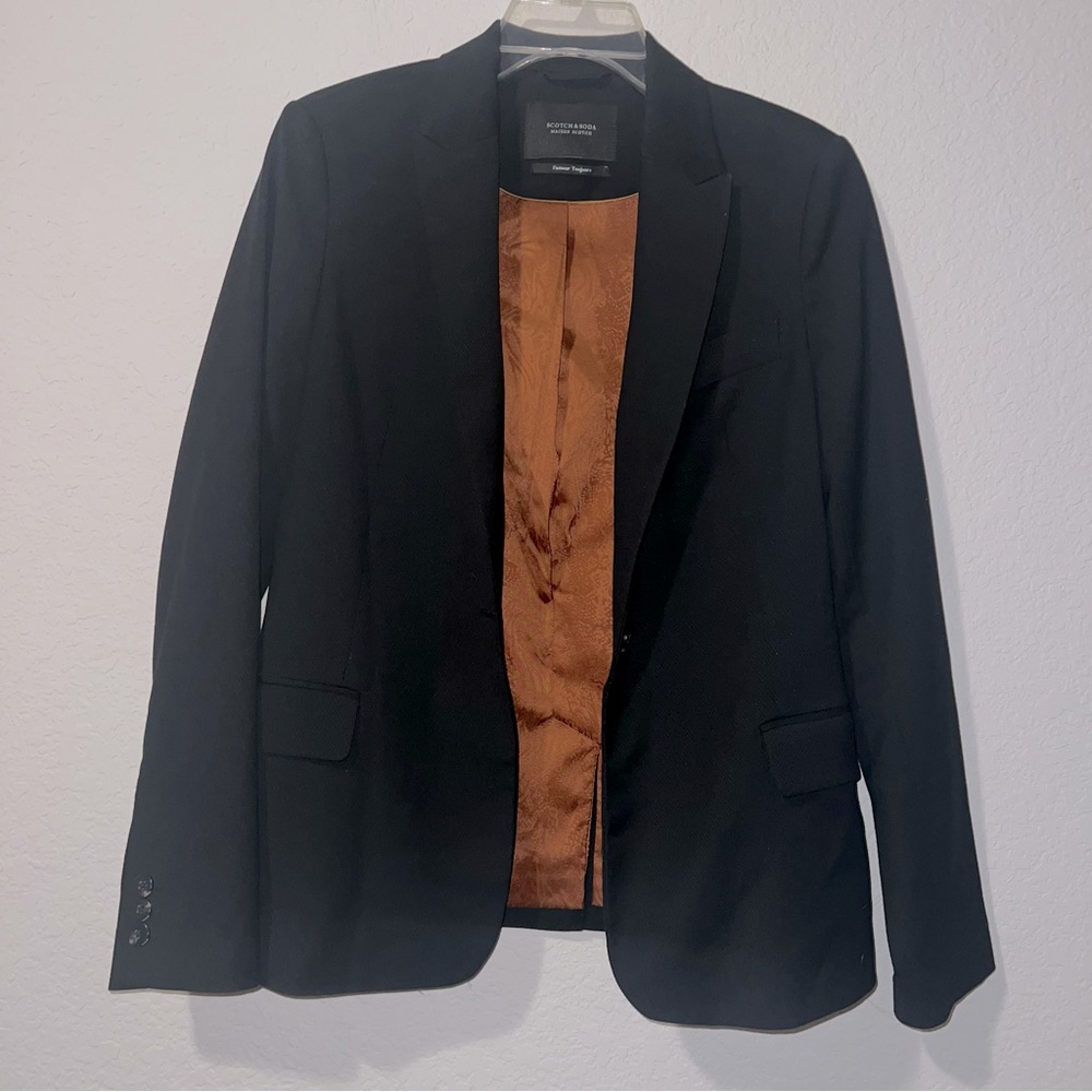 Scotch & Soda Black Blazer